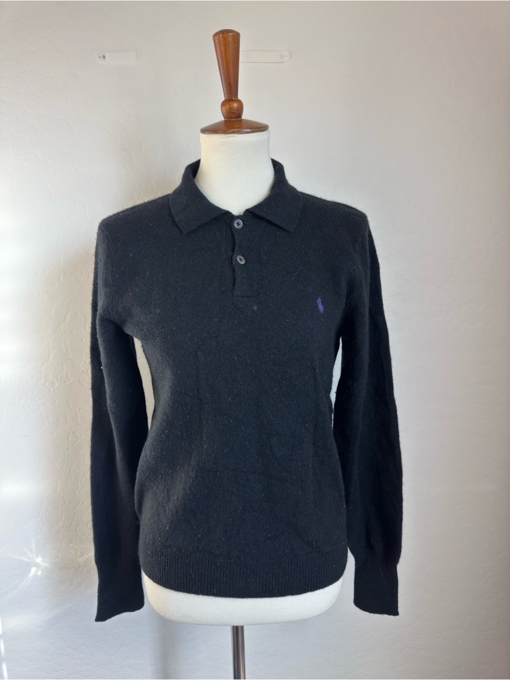 Vintage Ralph Lauren Polo 100% Lambs Wool Sweater
